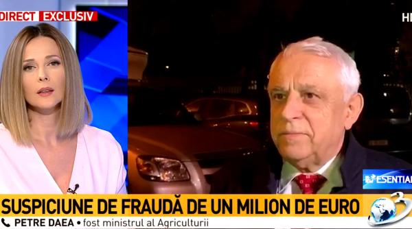 Petre Daea a aflat în direct de plângerea pe numele său: „Aoleu, aoleu! Sigur e pe numele meu?”