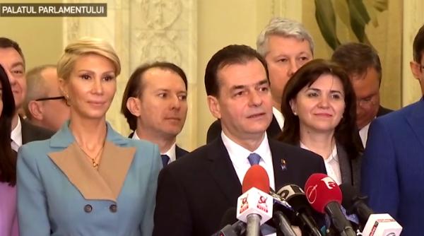 Ludovic Orban, declaraţii după moţiunea de cenzură: "Guvernul cade în picioare"