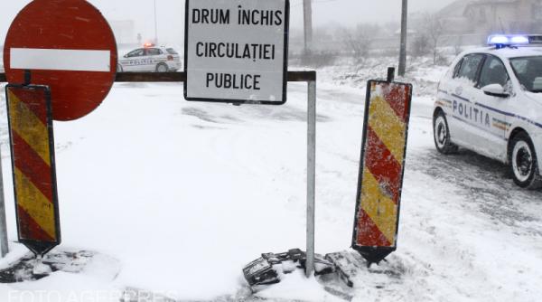 Vremea rea a paralizat România: A2 și 28 drumuri naționale sunt închise. Vezi lista completă