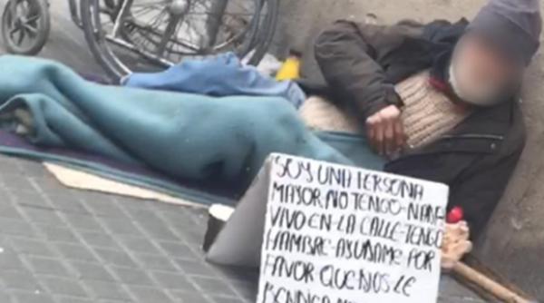 Spania: Român cu handicap grav, bătut și răpit de pe stradă de alți conaționali, după ce a refuzat să cerșească pentru ei