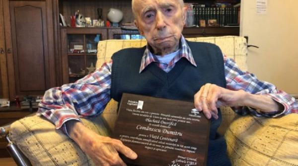 Un român este al treilea cel mai vârstnic bărbat din lume. Ce vârstă are