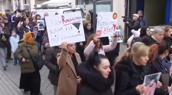 Atac armat Germania. Mii de persoane au protestat la Hanau (VIDEO)