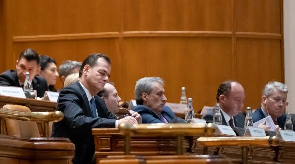 Vot Guvern Orban II. Marcel Ciolacu a declarat şedinţa închisă