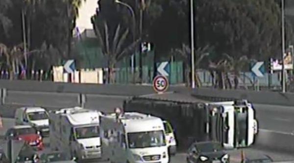 Franța. Șofer român de camion, accident cumplit pe autostradă