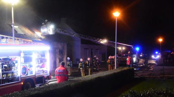 Belgia. O româncă și cei doi copii ai săi, situație disperată după ce casa le-a fost mistuită de flăcări