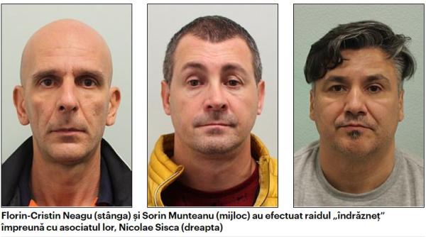 Jaful anului în centrul Londrei: Trei români au săpat prin peretele unei agenții de pariuri, căutând o bijuterie 