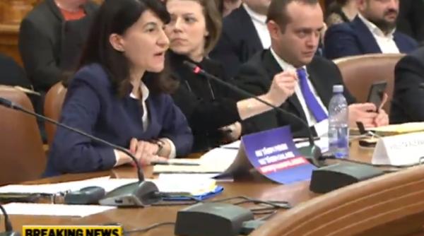 Scandal la audierea ministrului Violeta Alexandru: „DGA-ul nu l-ați adus?“