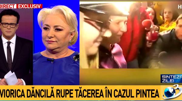 Viorica Dăncilă, despre Sorina Pintea, la Antena 3: „Am văzut o femeie bruscată, îmbrâncită”