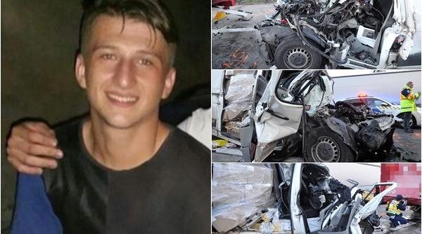 Ungaria. Un șofer român, mort sub un TIR. Tânărul transporta pachete în Suedia. Imagini teribile (FOTO)