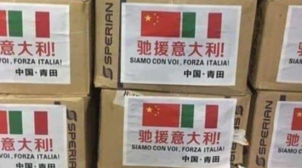 Ajutor neașteptat. China donează echipamente medicale Italiei: "Siamo con voi, Forza Italia!"