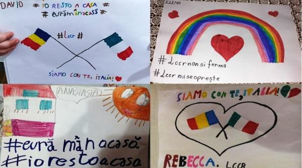 Coronavirus. Copii români din Italia, mesaj în situația de criză. Exemplu de solidaritate