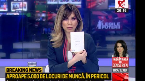 Denise Rifai demisionează de la Realitatea TV: "Presa nu se vinde. Se face!"