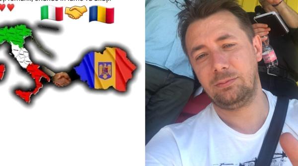 Jurnalist italian în România, îndemn emoționant: „Ține-ne strâns la piept, dragă Românie, c-om trece-o amândouă și p-asta“