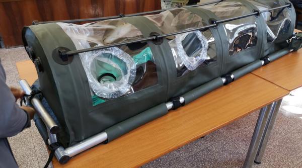 Izoletă 100% românească creată în timp record de cercetătorii militari