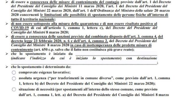 Italia. Model NOU de declarație pentru cei care ies din casă și drone pentru a verifica populația