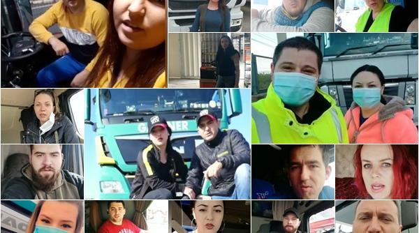 Șoferii români de camion, mesaj pentru conaționali: „Suntem pe șosele pentru voi! Stați în case pentru noi!” (VIDEO)