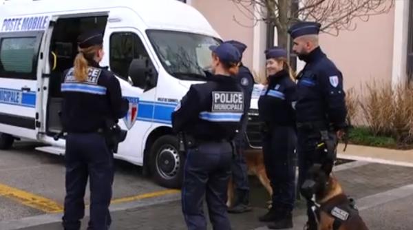 Izolarea i-a luat mințile unui român din Franța: I-a rupt piciorul în două locuri unui polițist