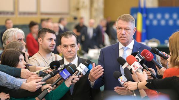 Klaus Iohannis, ședință de URGENȚĂ cu Orban, Cîțu și Vela