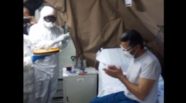 Italia. Cum au surprins medicii un pacient de ziua lui. Moment emoţionant (VIDEO)