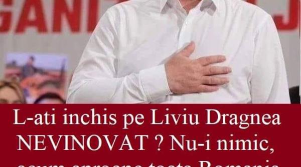 Simpatizanții PSD: „L-ați închis pe Dragnea nevinovat? Toată Romania este închisă. Dumnezeu nu doarme!”