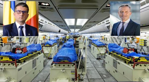 Pacienții cu coronavirus din Constanța, tratați în Germania. Făgădău: „Vor fi transportați cu o aeronavă medicală la Düsseldorf“