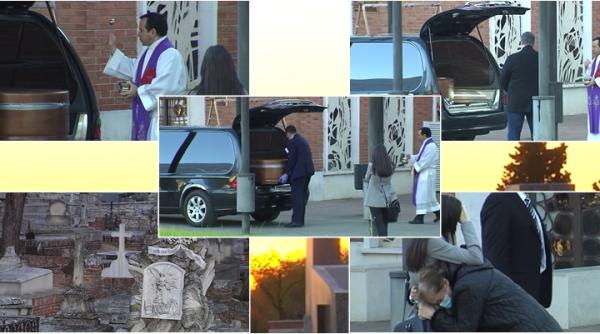 Spania. Înmormântări ca la „drive-thru”. Participanții fac „live” pentru rudele și prietenii rămași acasă (VIDEO)