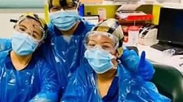Coronavirus în Anglia. Asistentele care purtau pungi de gunoi în loc de echipamente de protecție, infectate