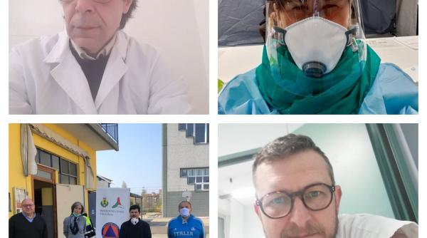 Coronavirus. Faceţi cunoştinţă cu eroii români din Italia: Medicii, asistenţii şi voluntarii care luptă în prima linie cu pandemia