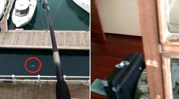 Spania. Soluție inedită de pescuit din izolare a unui pescar împătimit. Nu te-ai fi gândit că e posibil! (VIDEO)