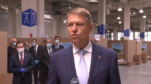 Klaus Iohannis, după vizita la Unitatea de Suport Medical „Bucureștii Noi”: „Sunt impresionat!”