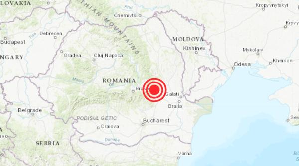 Cutremur România 25 aprilie. Seismul s-a simțit inclusiv în Ucraina și Republica Moldova