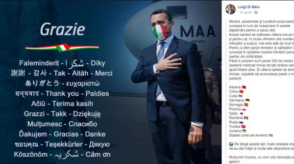 Medicii români trimiși în Italia se întorc în țară. Ministrul de Externe italian: „Mulțumesc! Nu vom uita aceste gesturi“