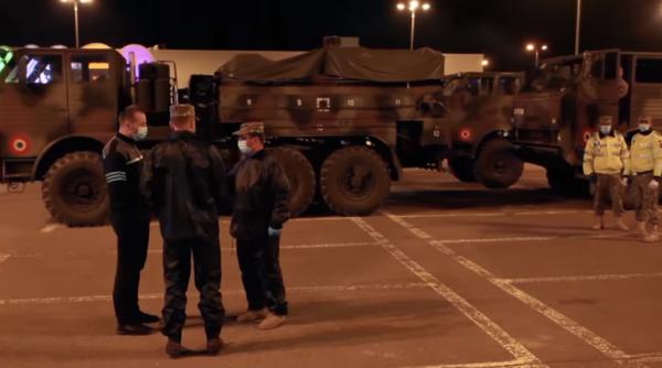 Străzile din Suceava, dezinfectate de Armata României - VIDEO