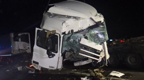Ungaria. Un șofer român de TIR se zbate între viață și moarte după un accident teribil (FOTO)