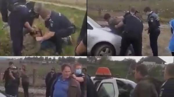 Un italian a scos pistolul în plină stradă și a amenințat un român care îi era dator