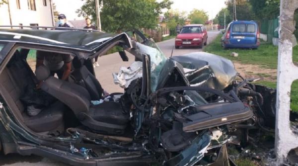 Tânăr român, mort într-un cumplit accident în Teleorman