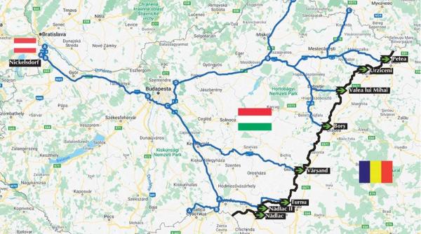 Poliția de Frontieră a publicat traseele pentru românii care se întorc în țară prin Ungaria