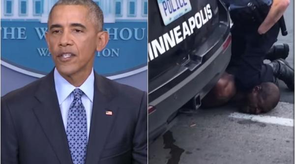 Barack Obama, reacție dură privind moartea lui George Floyd: „Nu poate să fie ceva normal în 2020”