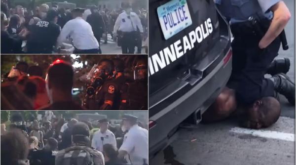 Haos în SUA. După Minneapolis, și în Louisville au loc proteste violente. Mai multe persoane, împușcate (FOTO + VIDEO)