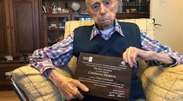 Un român devine oficial cel mai bătrân om din lume. Bărbatul trăiește în București