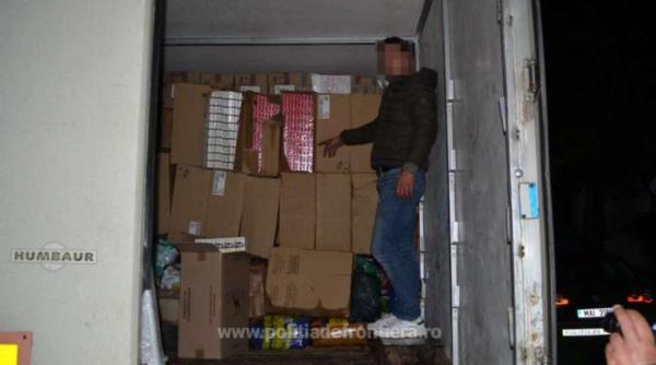 Mii de pachete de țigări și zeci de litri de alcool, CONFISCATE la vamă Marfa trebuia să ajungă în Franța