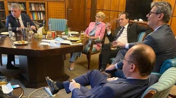 Urmarea pozei controversate de la Guvern: Ludovic Orban cheamă membrii Biroului Politic Național în ședință