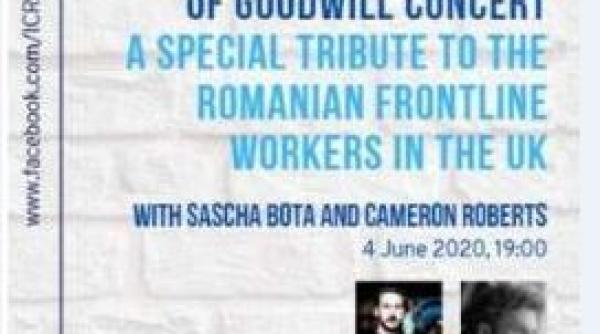  Concert pentru ROMÂNII din Marea Britanie, care sunt în prima linie a luptei împotriva pandemiei 