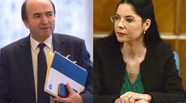 Tudorel Toader reacționează, după ce Ana Birchall l-a acuzat că i-a trimis un SMS, în direct, ca să-și modifice declarațiile
