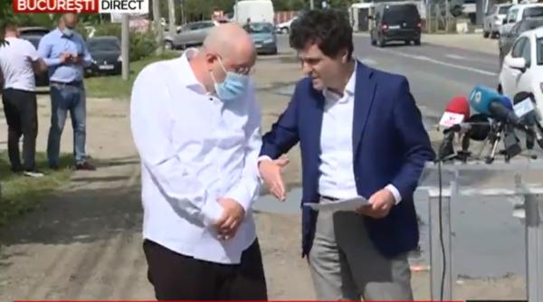 Nicușor Dan și Aurelian Bădulescu, scandal fără precedent: „Domnule, nu mă mai împinge!“ (VIDEO)