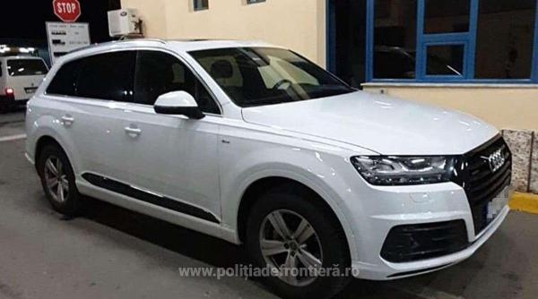 Autoturism de lux, furat din Germania, depistat la vama Giurgiu