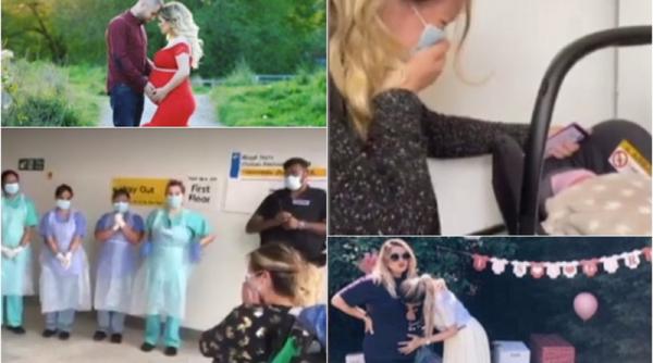 Anglia. Naștere de coșmar pentru o româncă: Andreea s-a zbătut între viață și moarte, după ce s-a infectat cu COVID