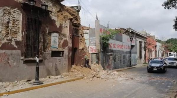 Cutremur devastator în Mexic. Momente de groază surprinse în imagini (FOTO + VIDEO)