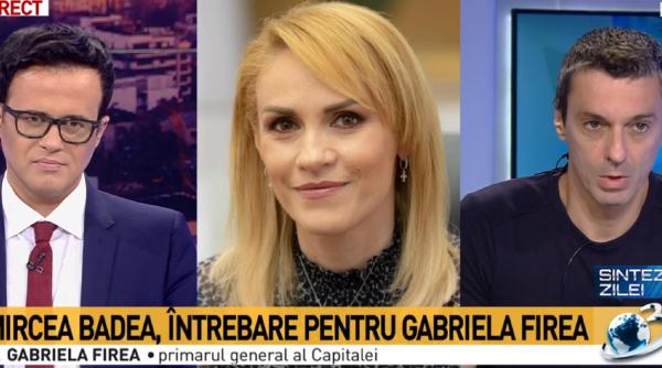 Gabriela Firea, ceartă cu Mircea Badea: „Dacă tot m-ați luat de lângă copii”/ „Nu v-am luat de nicăieri!”