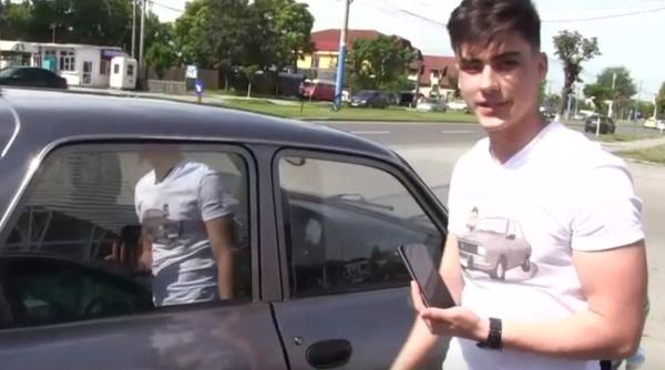 Românul care a transformat o Dacia 1300 în limuzină renunţă la facultatea în Anglia